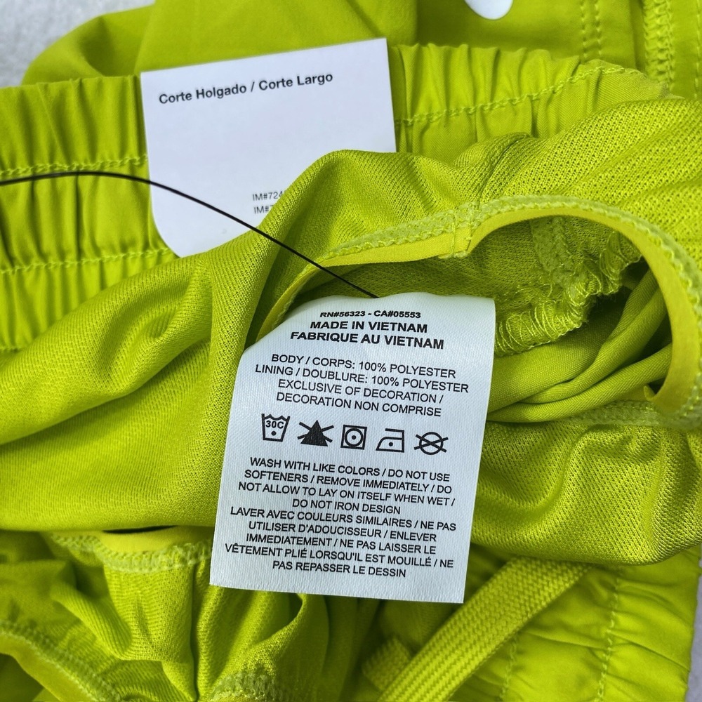 Nike Girl's Dri-Fit High-Waisted Woven Training Shorts Youth Large Green DX4967 - Picture 7 of 10